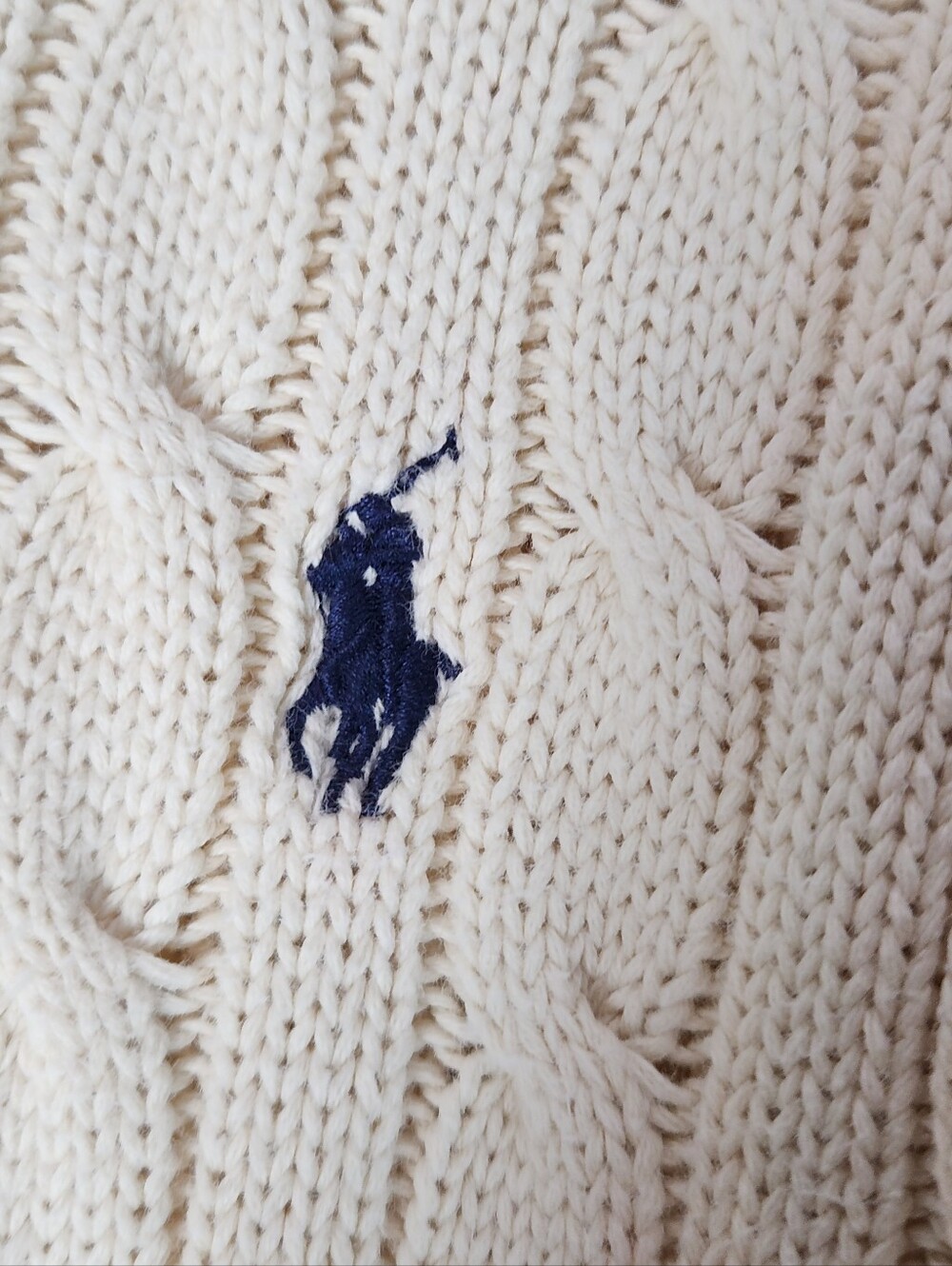 ✨ Vintage Polo Ralph Lauren Cable-Knit Sweater ✨ - Picture 5 of 6